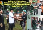 Kodim 0815/Mojokerto Salurkan Daging Kurban untuk Masyarakat di Momentum Idul Adha 1447 H